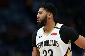 Anthony Davis #23 of the New Orleans Pelicans
