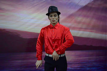 This is a picture of Michael Jackson.