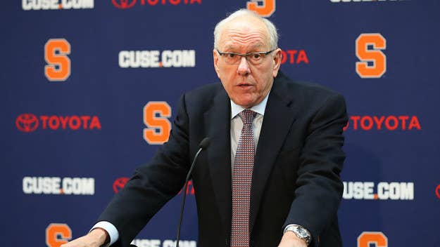 On Saturday, Syracuse coach Jim Boeheim made his return to the court after being involved in a fatal car accident that took the life of Jorge Jimenez.