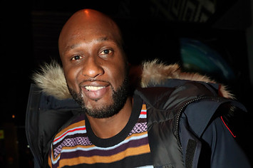 Lamar Odom attends RAYVYN In Concert at S.O.B.'s