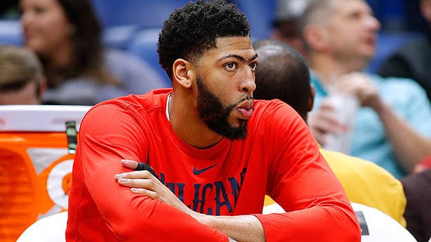 It's been a messy situation for Anthony Davis ever since it was announced he'd be sticking with the Pelicans until the end of the season.