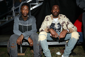 Meek Mill and 21 Savage at Made In America