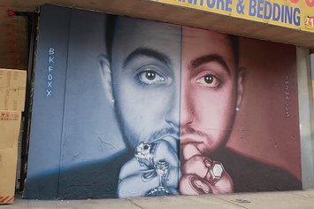Mac Miller mural