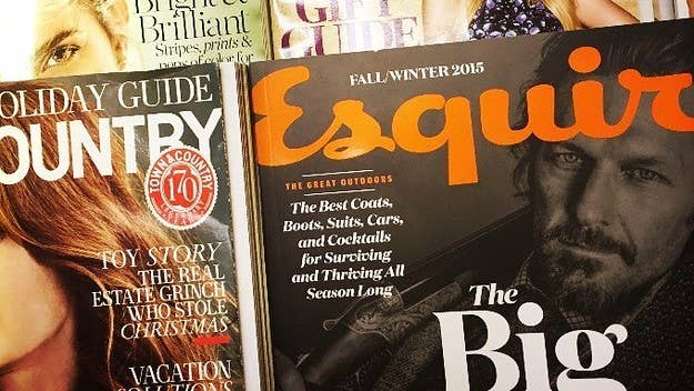 For some reason, 'Esquire' decided today was the day to share a new cover story highlighting the experience of a white male teen.