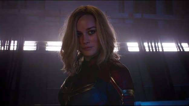 Brie Larson, Samuel L. Jackson and more show off their moves in the trailer for the upcoming Marvel film.