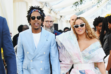 Jay Z and Beyonce attend 2019 Roc Nation THE BRUNCH