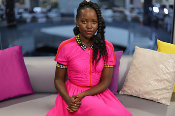Lupita Nyong'o attends Mujeres Imparables Fireside Chat