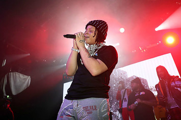 Trippie Redd performs at Irving Plaza