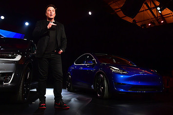 Elon and Tesla Model Y