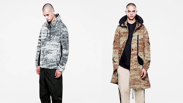 Stone Island Shadow Project looks are the interactions between wearer and garment, offering a range of new innovations and conceptual apparel lines. 

