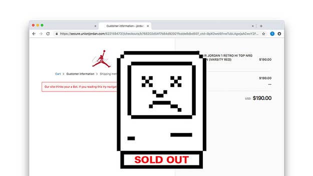 In 2019 it's became nearly impossible to buy a hype sneaker on the internet by the manual click of a mouse, and it's ruined the process of getting shoes.