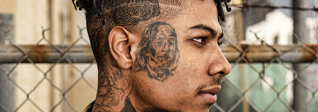 Chrisean Rock covered the Blueface tattoo on her neck few months ago and  got even a bigger one on the face 😳 Follow @hiphopnewly For ... | Instagram