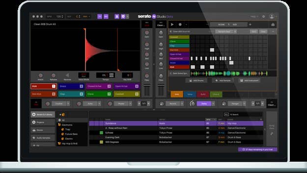 The go-to software for many of the world's top DJs is now breaking into the music production market with their latest offering, Serato Studio.