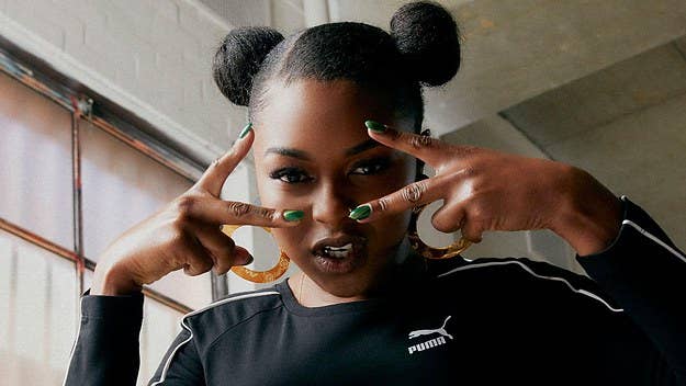 In the natural amphitheatre of Meredith Music Festival, Nadia Rose was shining the brightest