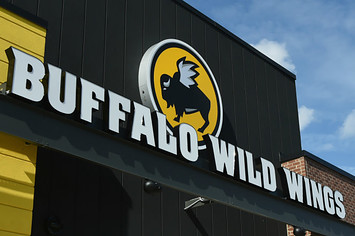 Buffalo Wild Wings exterior on February 1, 2018 in Jacksonville, Florida