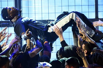 Travis Scott performs onstage during the 61st Annual GRAMMY Awards