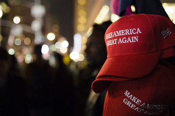 MAGA hat in NYC