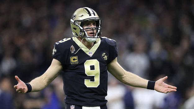 After remaining silent, Saints' quarterback Drew Brees broke his silence on what is described as the "worst blown call in sports history."