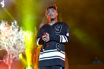 Singer JUICE WRLD performs onstage during day one of the Rolling Loud
