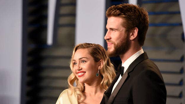 In a low-key ceremony surrounded by close friends and family, Miley Cyrus and Liam Hemsworth clad in wedding attire, may have just tied the knot. 