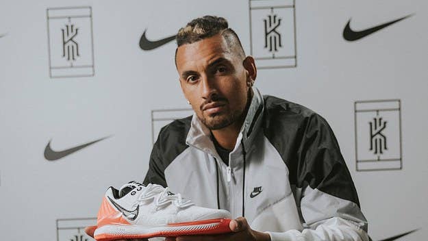 Nick Kyrgios tells us how he and Kyrie Irving will be rocking co-branded sneakers during 2019