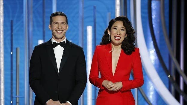 Actors and hosts took on the Kevin Hart controversy during the Golden Globes.