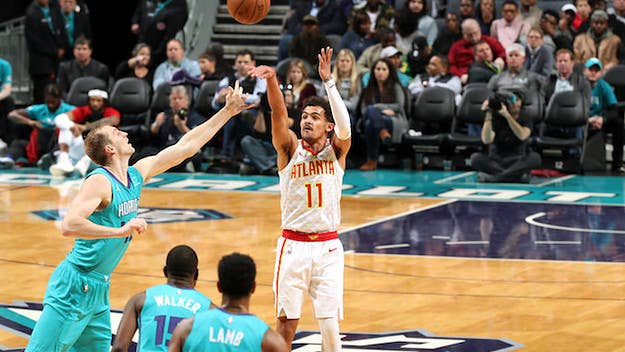 Trae Young does not understand why defenders are likely to pick him up at half court. His shooting percentages suggest alternative methods of containment.