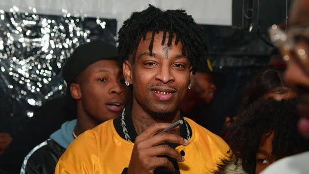 21 Savage is once again the subject of some choice words from Layzie Bone, who previously mentioned the boxing possibility in "Let Me Go Migo."