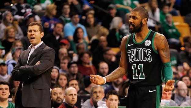 The C's have won 10 of their last 13, and one report says it all came after Kyrie Irving snapped at Brad Stevens during a late Nov. game.