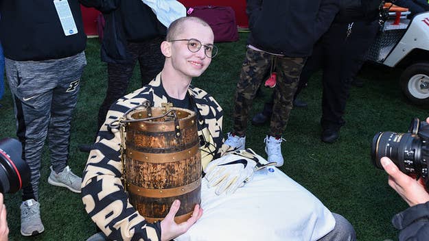 Purdue superfan Tyler Trent, who suffered from a rare form of bone cancer, passed away on New Year's Day at the age of 20.