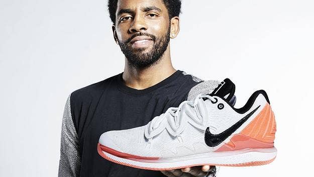 NBA star Kyrie Irving is teaming up with tennis player Nick Kyrgios for a Nike Vapor X Kyrie 5 sneaker collaboration. 