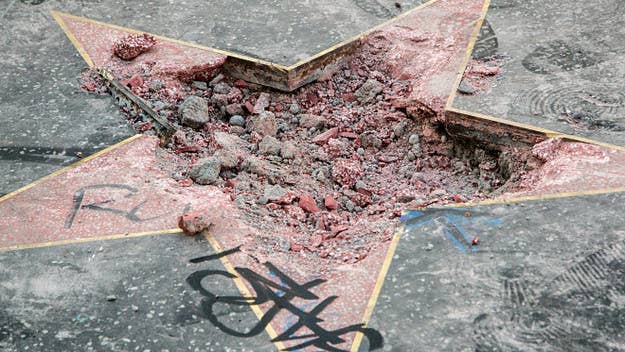 Since becoming one of the country's most divisive presidents, Trump's Hollywood Walk of Fame star has been the subject of countless incidents of vandalism.