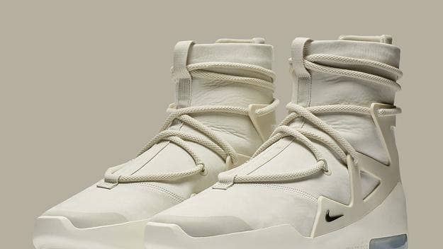 A complete guide to the weekend sneaker releases featuring the Nike Air Fear of God 1, 'Mocha' Air Jordan III, Nike Doernbecher 2018 range, and more.