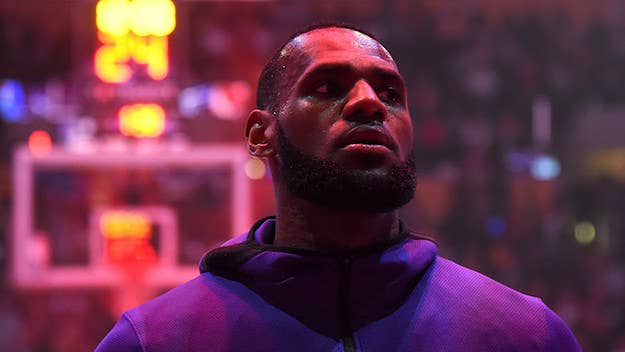 LeBron was captured by courtside cameras offering up a bit of a brag about his fourth-quarter scoring, which ended up being bad juju for his shot.