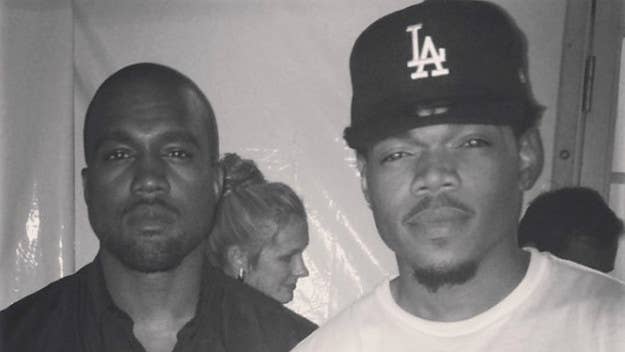 Kanye West says Chance the Rapper is the reason why 'The Life of Pablo' still isn't out.