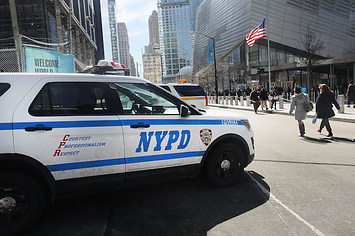 NYPD car in NYC