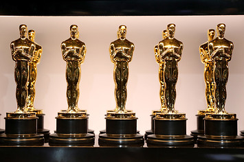 Oscar Statues at the 90th Annual Academy Awards