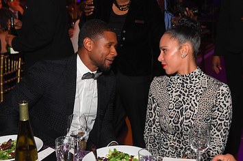 Usher and Grace Miguel