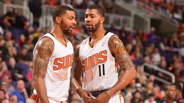 Boston's Marcus Morris and Washington's Markieff Morris have some great stories about being identical twins.