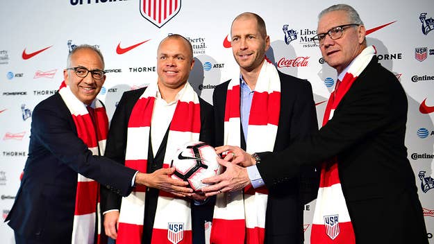 U.S. Soccer legend Alexi Lalas talks why it took too long for the U.S. Men's National Team to hire new coach Gregg Berhalter and Atlanta United's MLS Cup run.