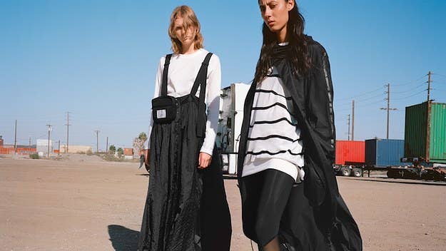 Y-3's latest campaign was shot by Angelo Pennetta and styled by Haley Wollens.
