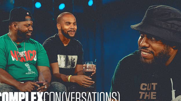 At ComplexCon 2018, Raekwon, No I.D., and Sickamore joined host Wayno for a ComplexCon(versations) panel, New God Flow: How to Make a Rap Album in 2018.