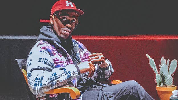 Travis Scott visited Harvard for a "Master Class on Creativity" this week. Here's what went down.