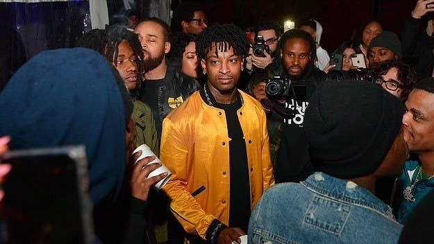 21 Savage weighs in on Layzie Bone's "Let Me Go Migo" diss song.