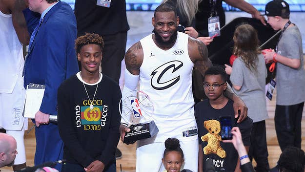 Dad LeBron might be the best LeBron. 