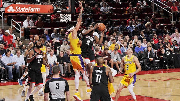 The Rockets beat the Lakers on Thursday night's nationally televised match-up, and LeBron played into the perception that Houston leverages the refs for wins.