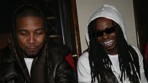 Fresh off launching his independent label I Can’t Feel My Face, Juelz Santana hit the studio with Lil Wayne this week to work on the latter's 'Carter VI.'