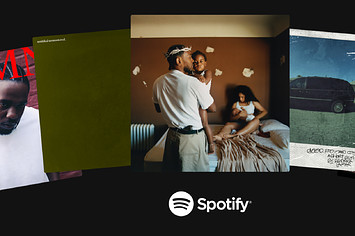 Kendrick Lamar is pictured in a Spotify promo image