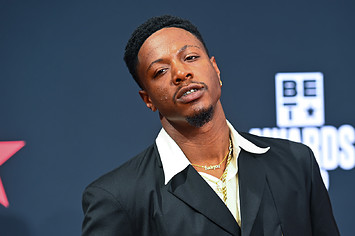 Joey Badass attends the 2022 BET Awards at Microsoft Theater on June 26, 2022