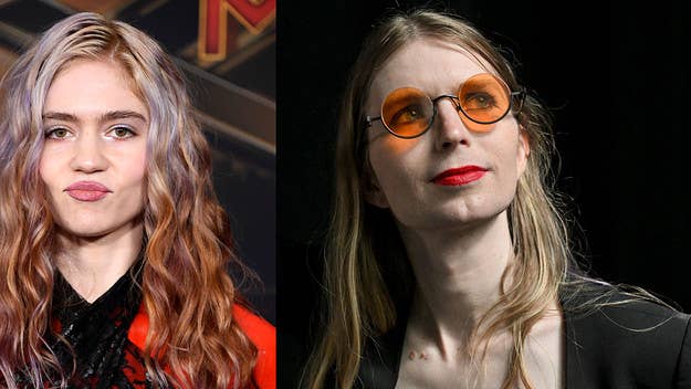 Roughly four months after first being reported to be dating, Grimes and military whistleblower Chelsea Manning are alleged to have split up.